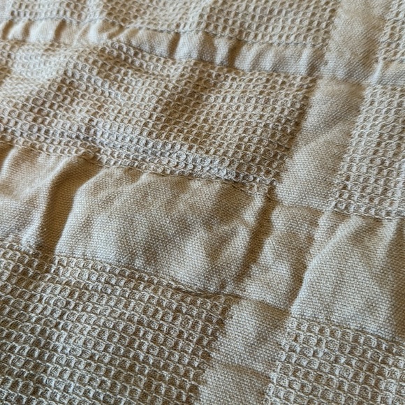 Threshold™ designed with Studio McGee Waffle Matelasse Quilt Sham Euro (27”x27”) - Picture 2 of 7